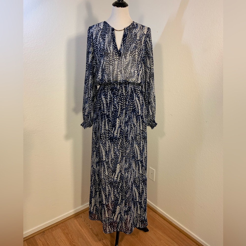 NWOT H&M Navy & White Dress - Size 8